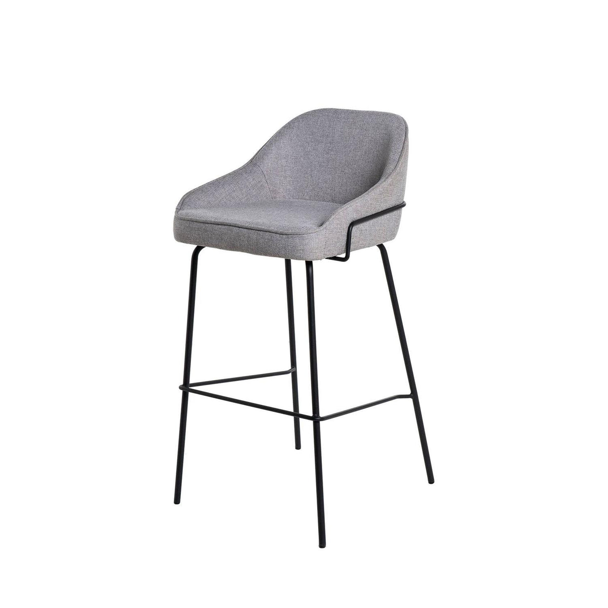 Sgabello louis grigio chiaro