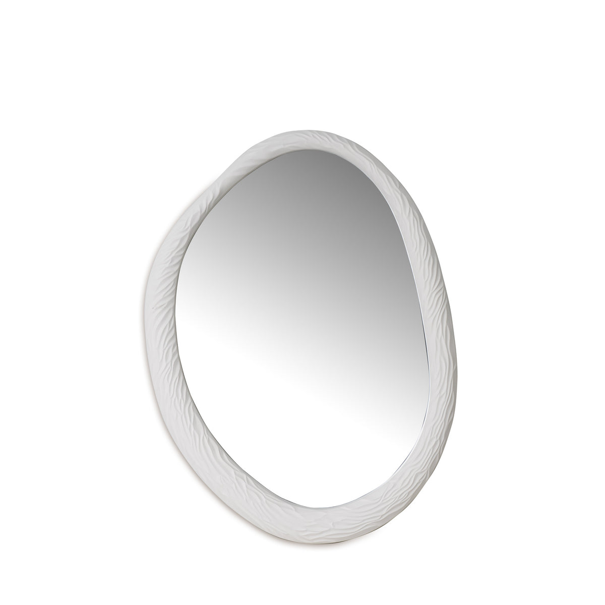 Specchio limerik bianco antico