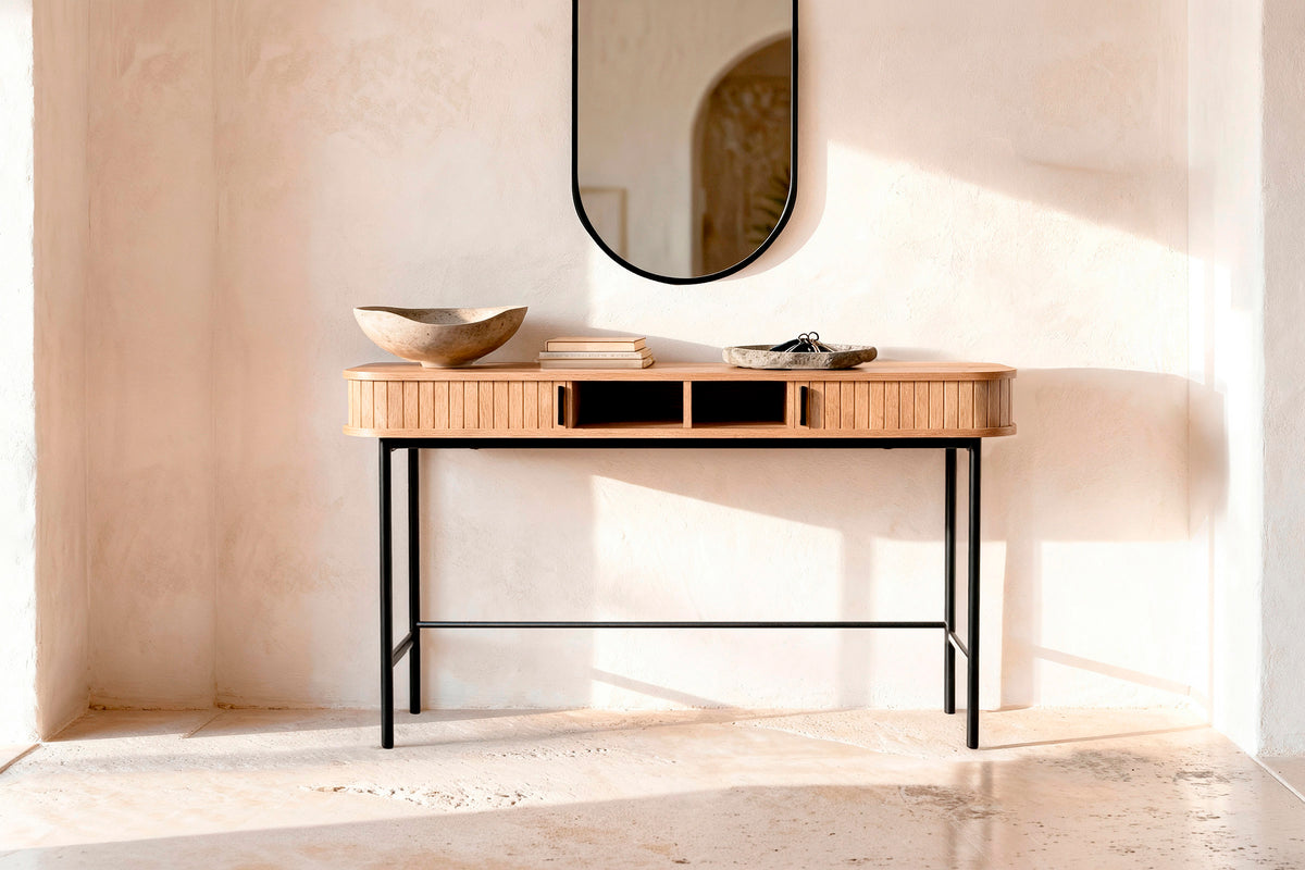 Consolle JASKA - Rovere/Nero