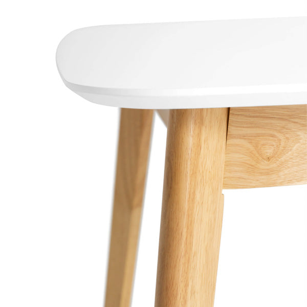 Enma tavolo 120 est.rovere bianco
