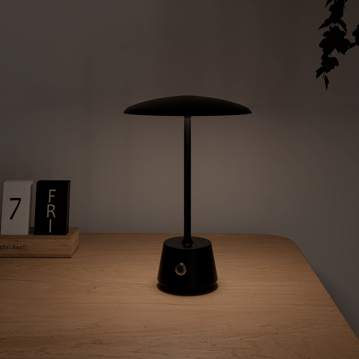 Lampada da tavolo ayora nera