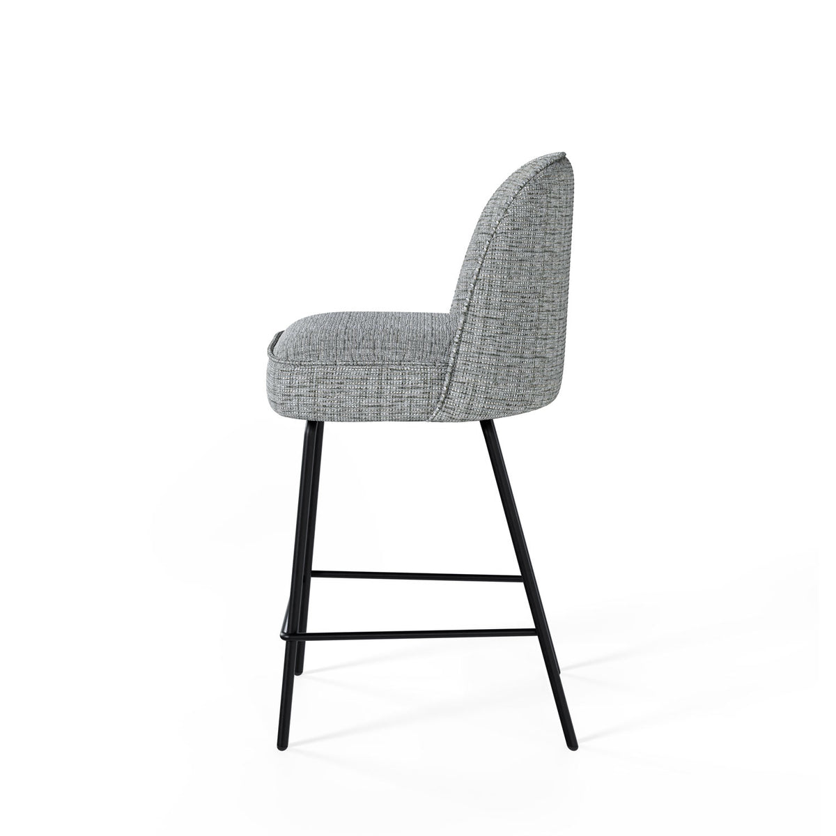 Sgabello nelson grigio chiaro
