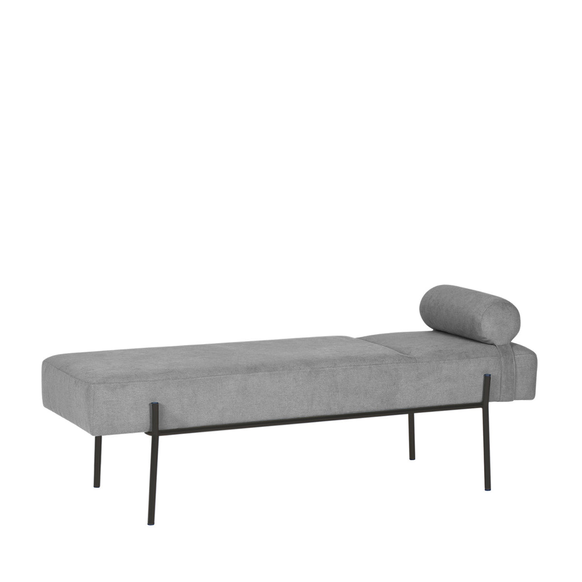 Panca edimburgo grigio/nero