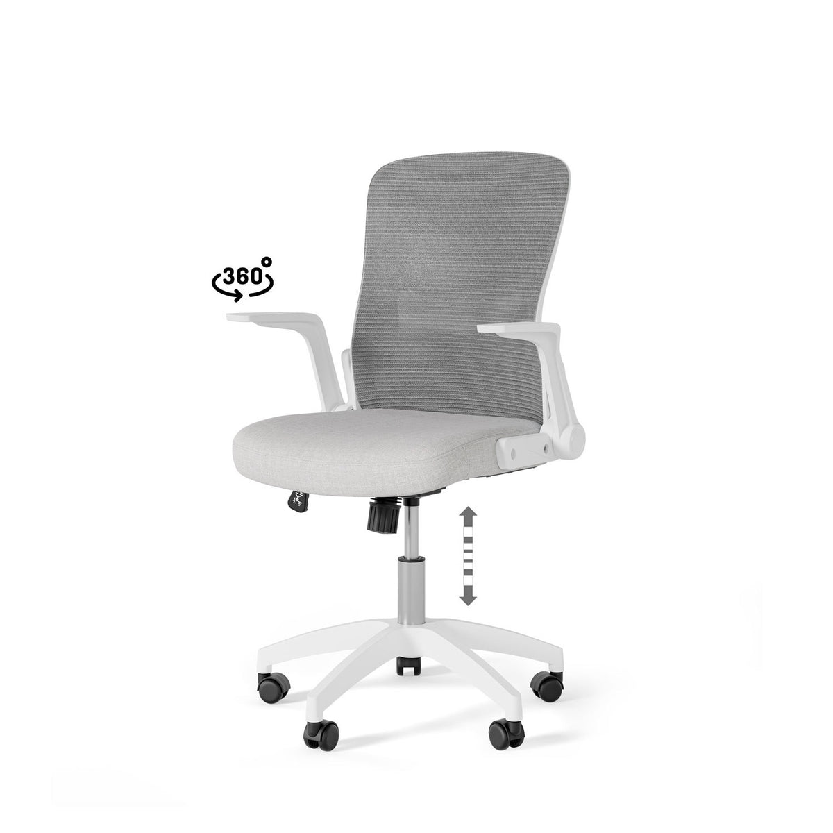 Sedia da ufficio MANCHESTER - Grigio