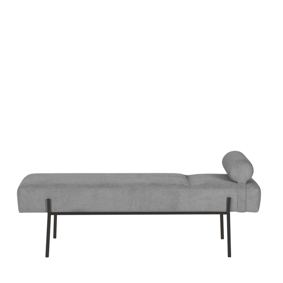 Panca edimburgo grigio/nero
