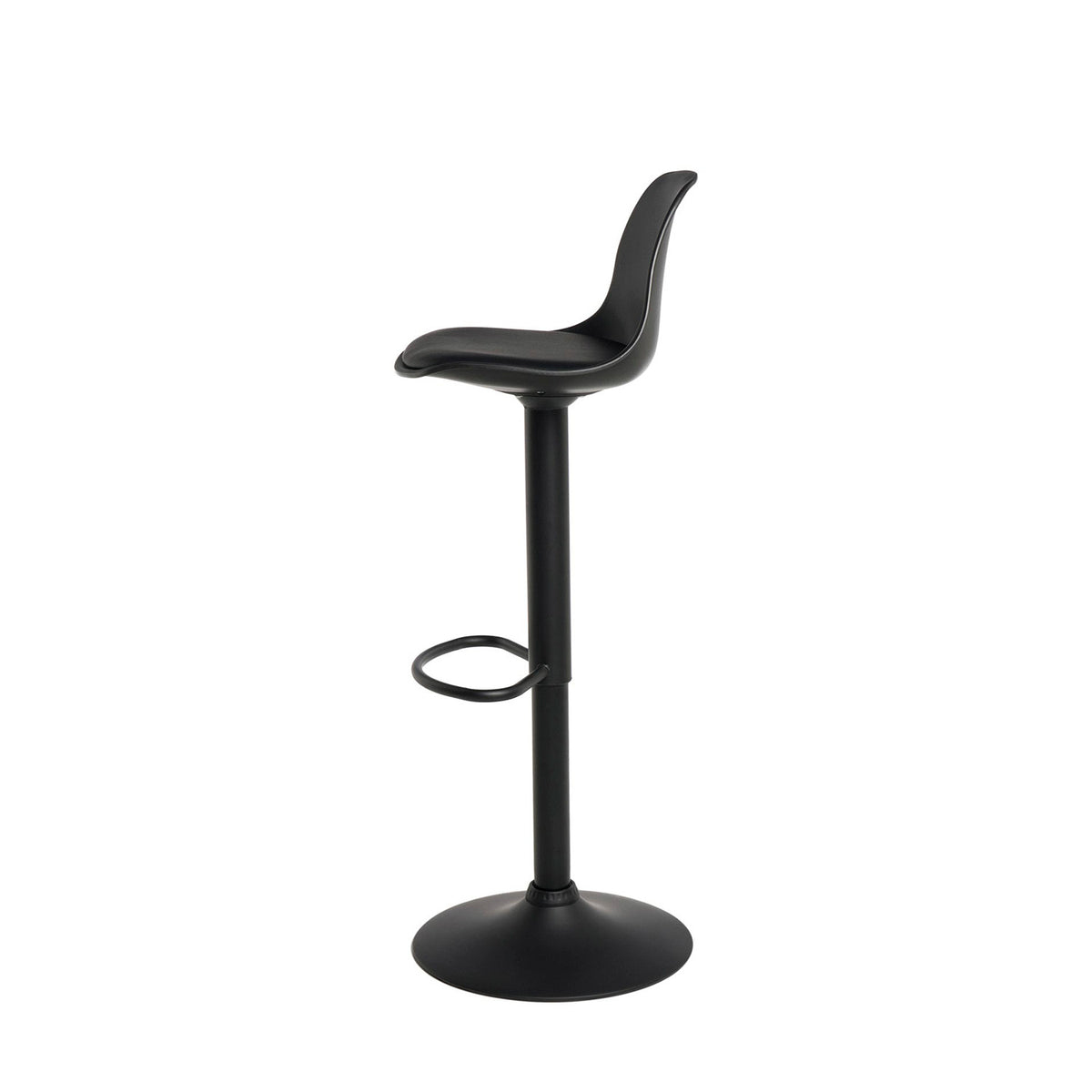 Sgabello sadie nero
