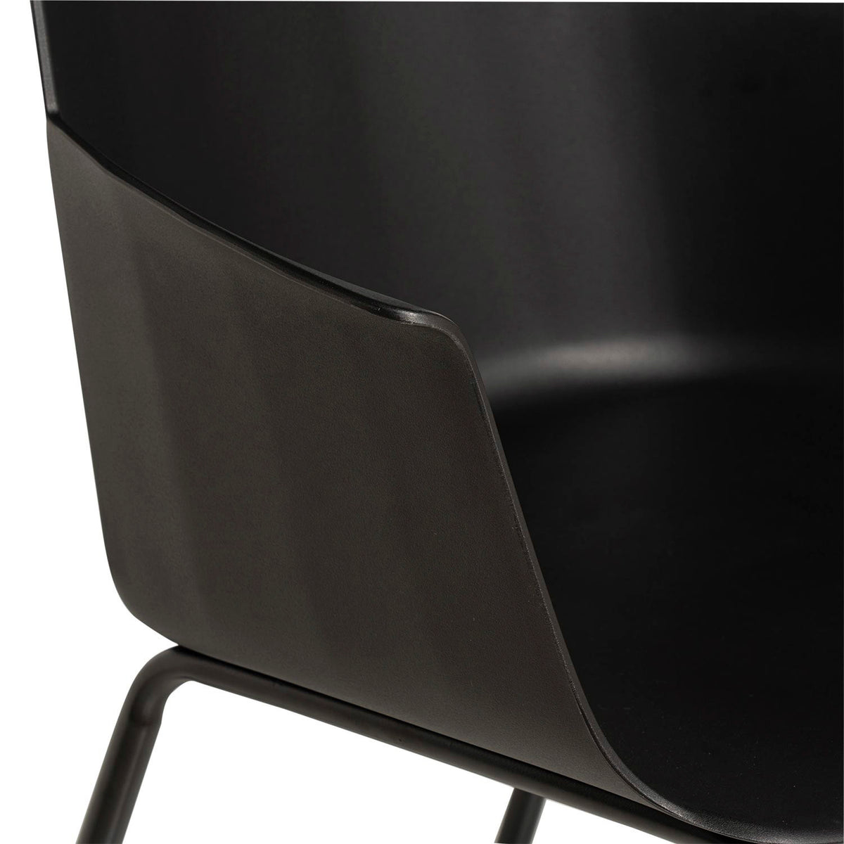 Sedia dolly nera