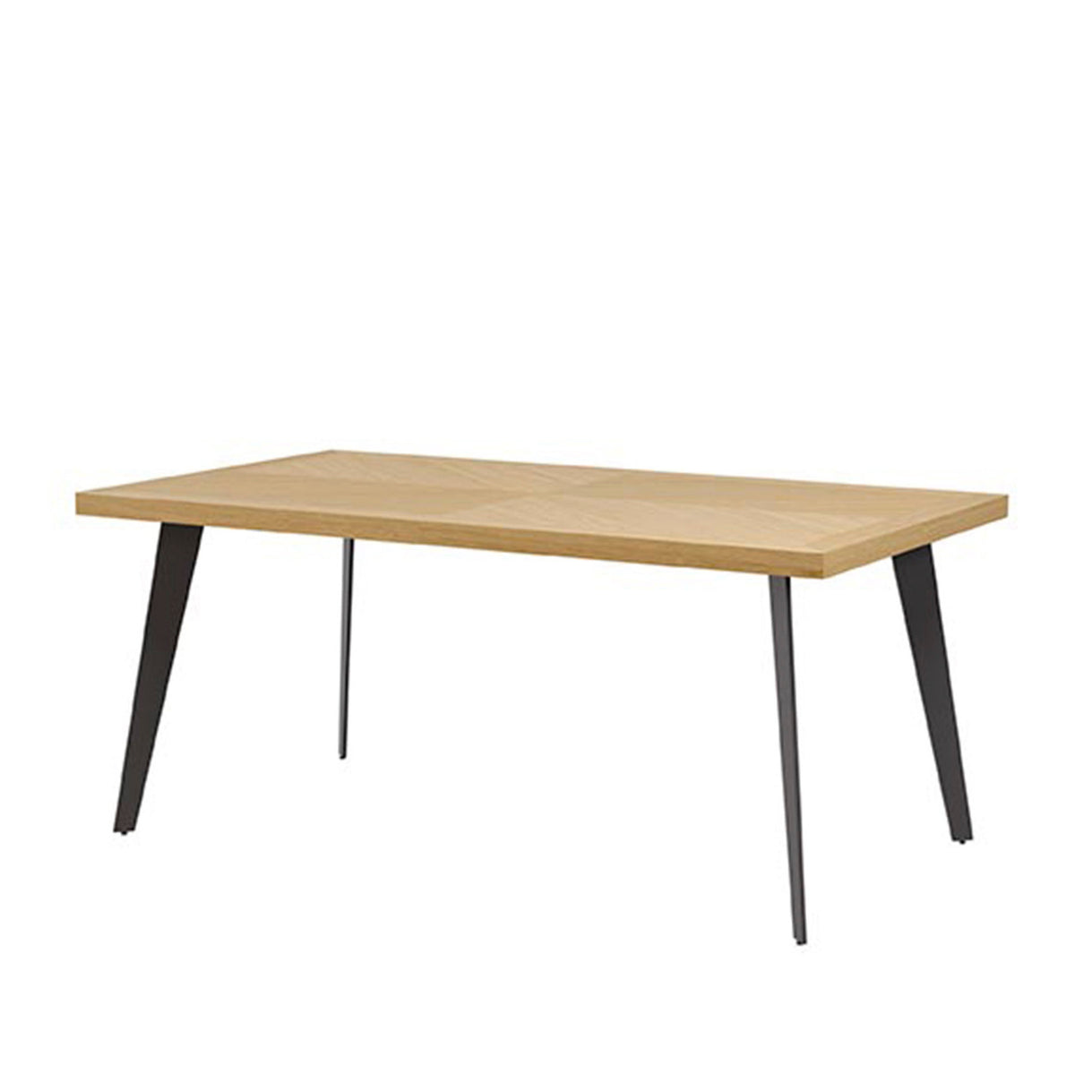 Tavolo RANDY 140x90 fisso - Rovere/Nero