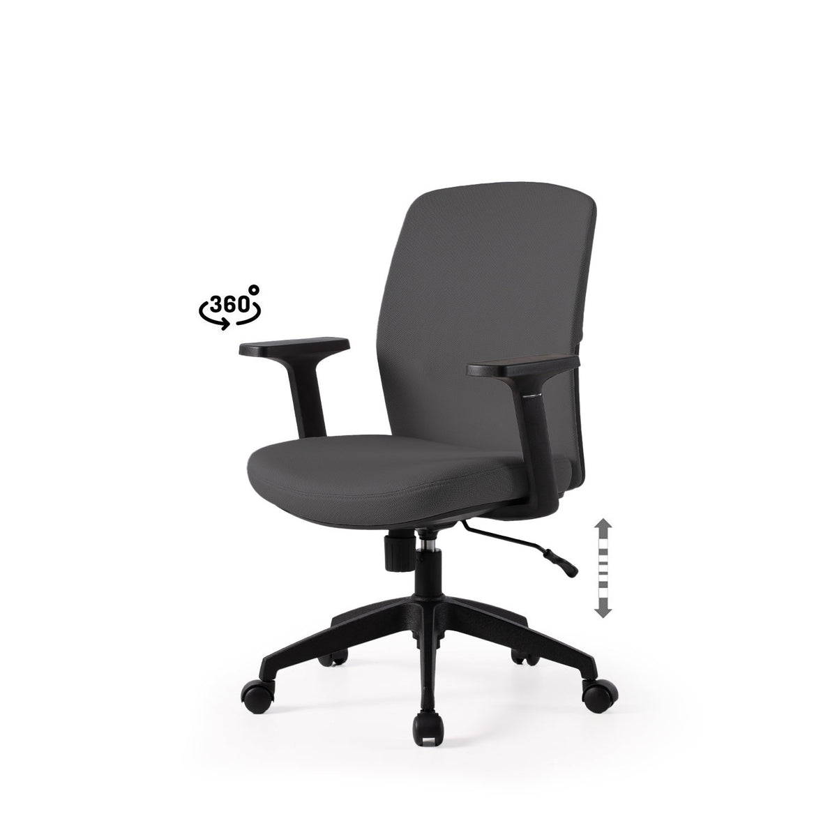 Sedia da ufficio MARYLAND - Grigio