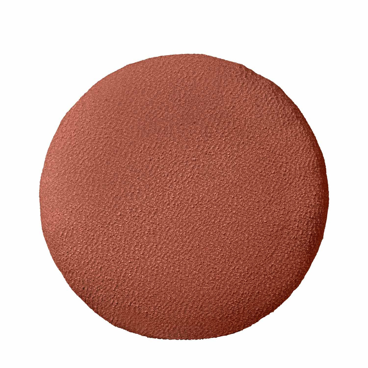 Elliot puff in terracotta