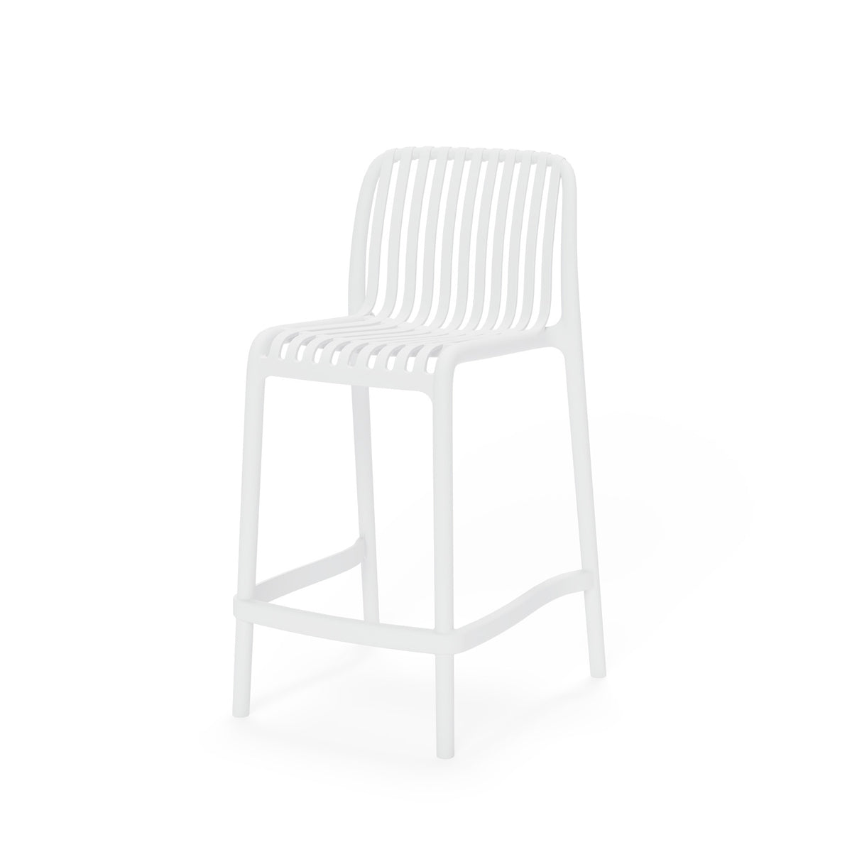 Sgabello WALTER - Bianco