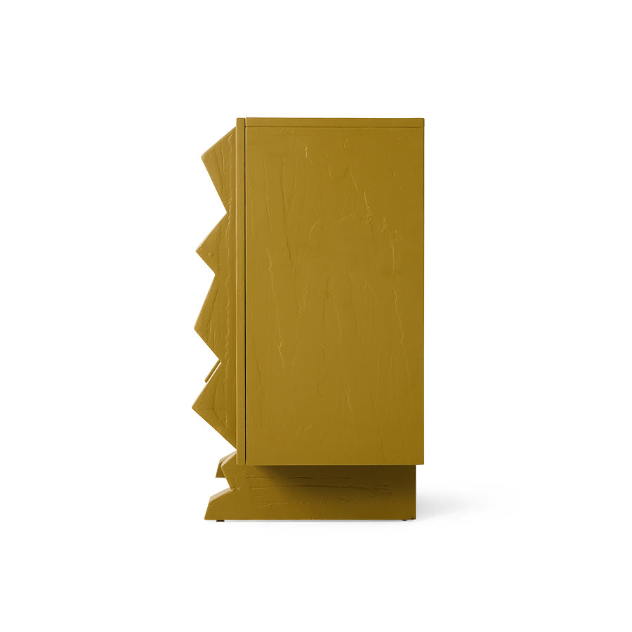 Cassettiera Forma, verde oliva