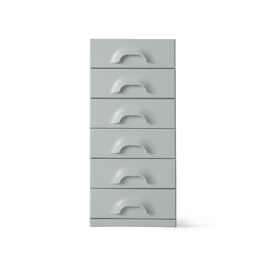 Cassettiera a 6 cassetti, grigio