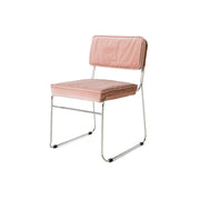 Sedia Endless velluto, rosa lychee