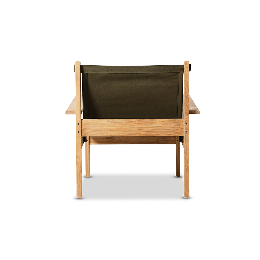 Poltrona Explorer, verde militare