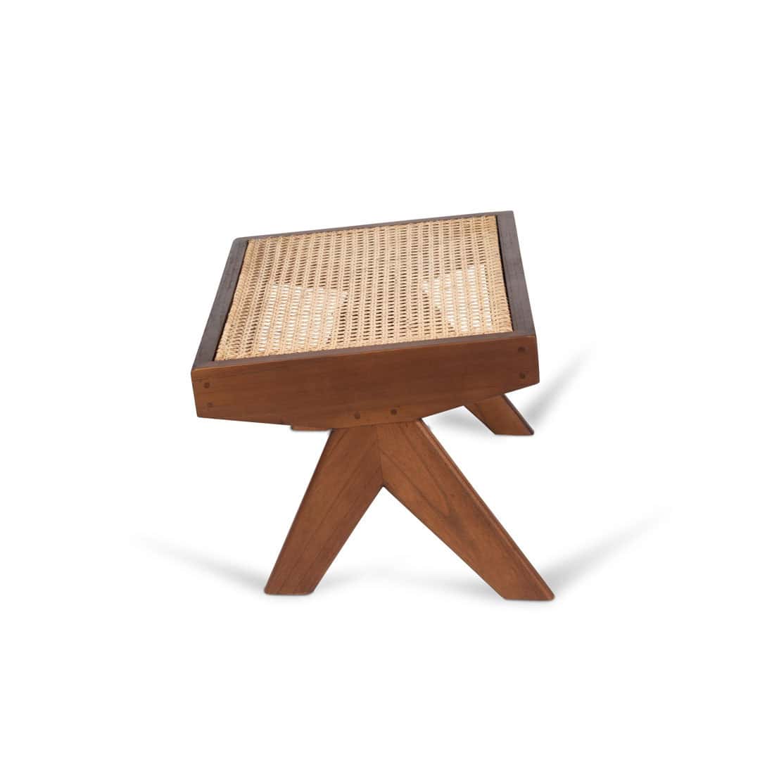 FootStool-Kangaroo-darkenedteak-zijkant