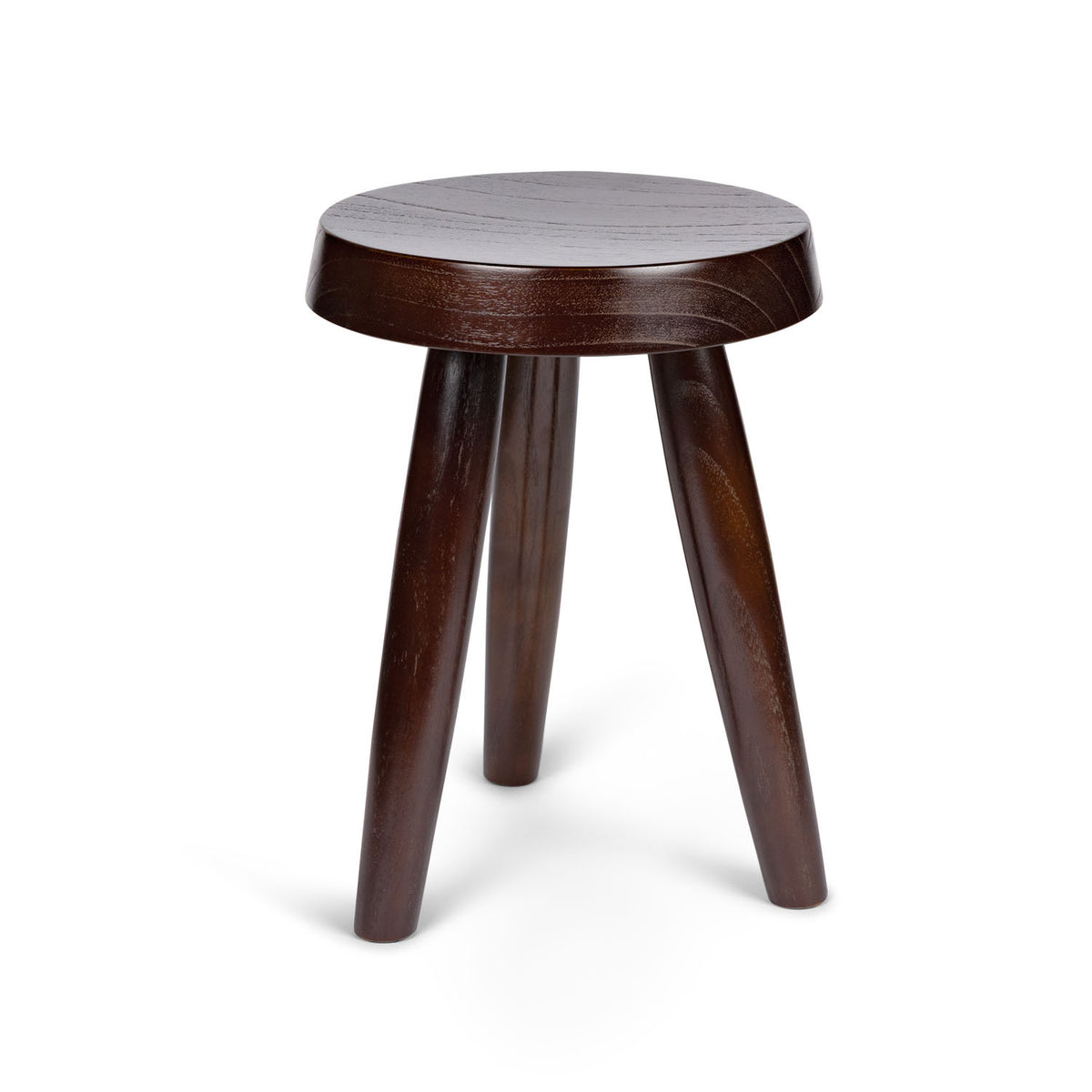 Sgabello Charles L - Chandigarh Heritage Brown - Pierre Jeanneret Edition