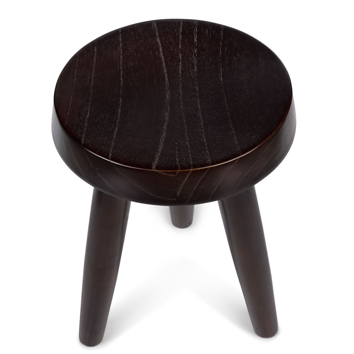 Sgabello Charles L - Chandigarh Heritage Brown - Pierre Jeanneret Edition
