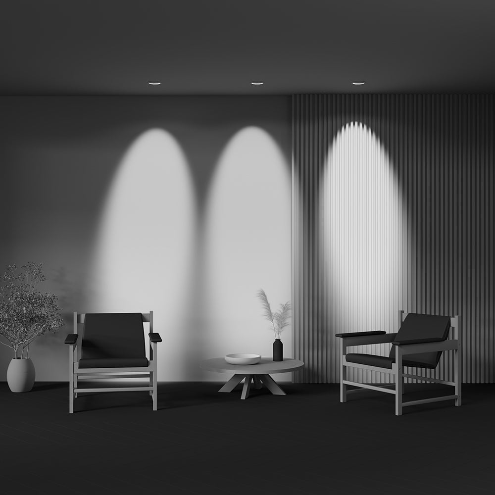 Faretto da incasso Lens - Maytoni - Bianco - DL105-12W3K-W