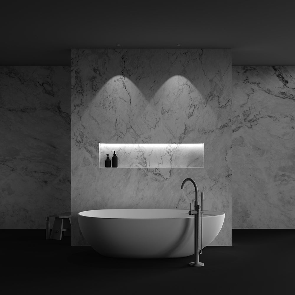 Faretto da incasso Dip - Maytoni - Bianco - DL115-10W-2.7K-W