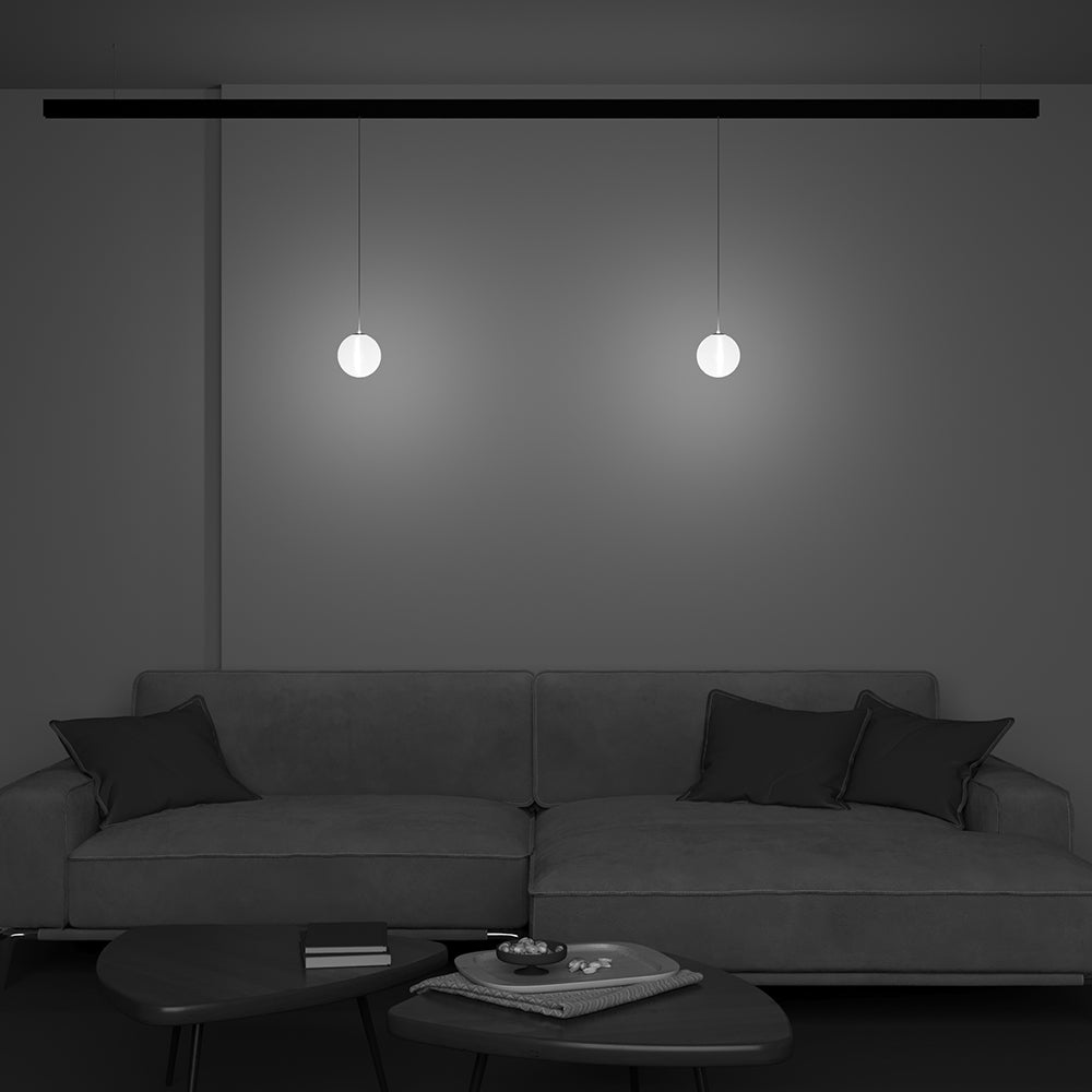 Faretto per binario Luna - Maytoni - Nero - TR039-4-5WTW-DD2-B