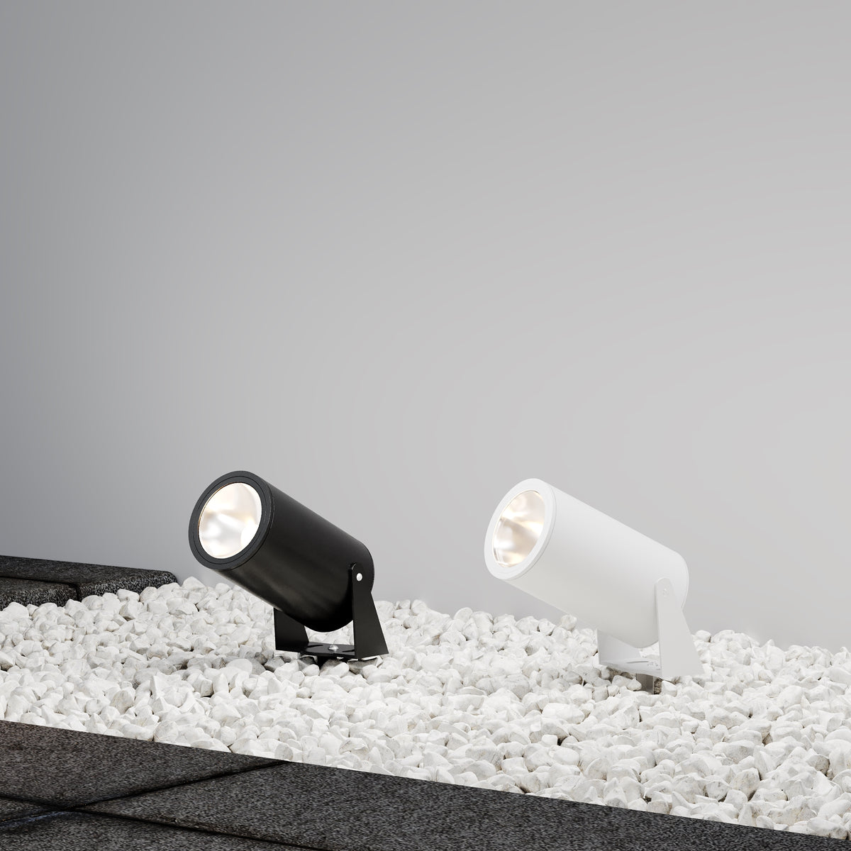 Illuminazione da esterno Bern - Maytoni - Grigio - O050FL-L30GF3K