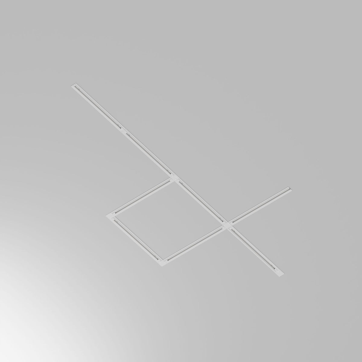 Un binario 1m Unity da incasso bianco - Maytoni - Bianco - TRX004-111W