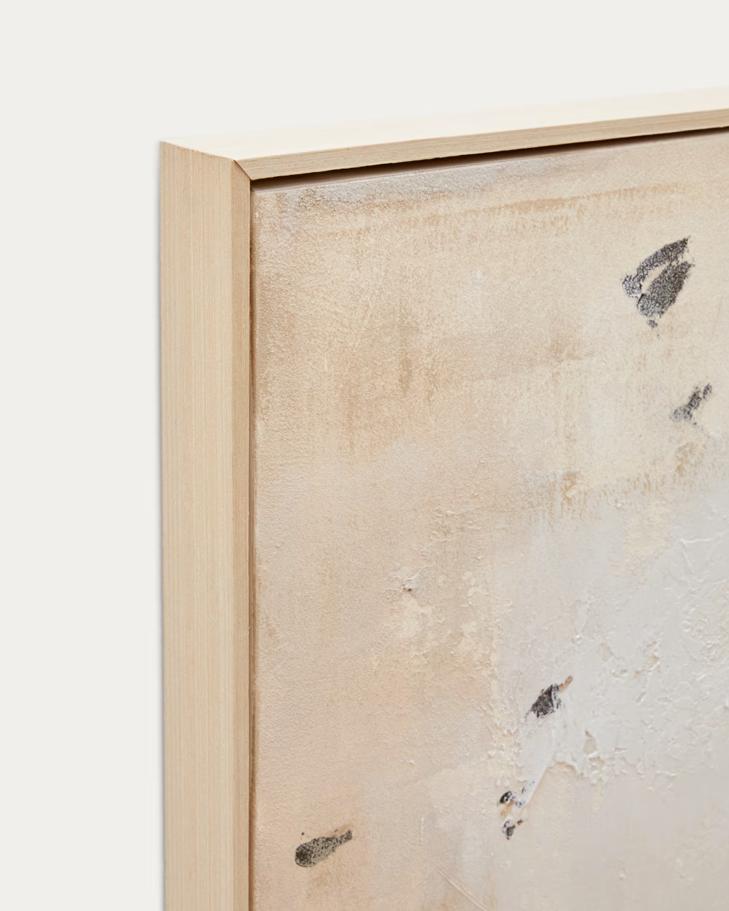 Quadro astratto Silpa beige scuro 200 x 120 cm