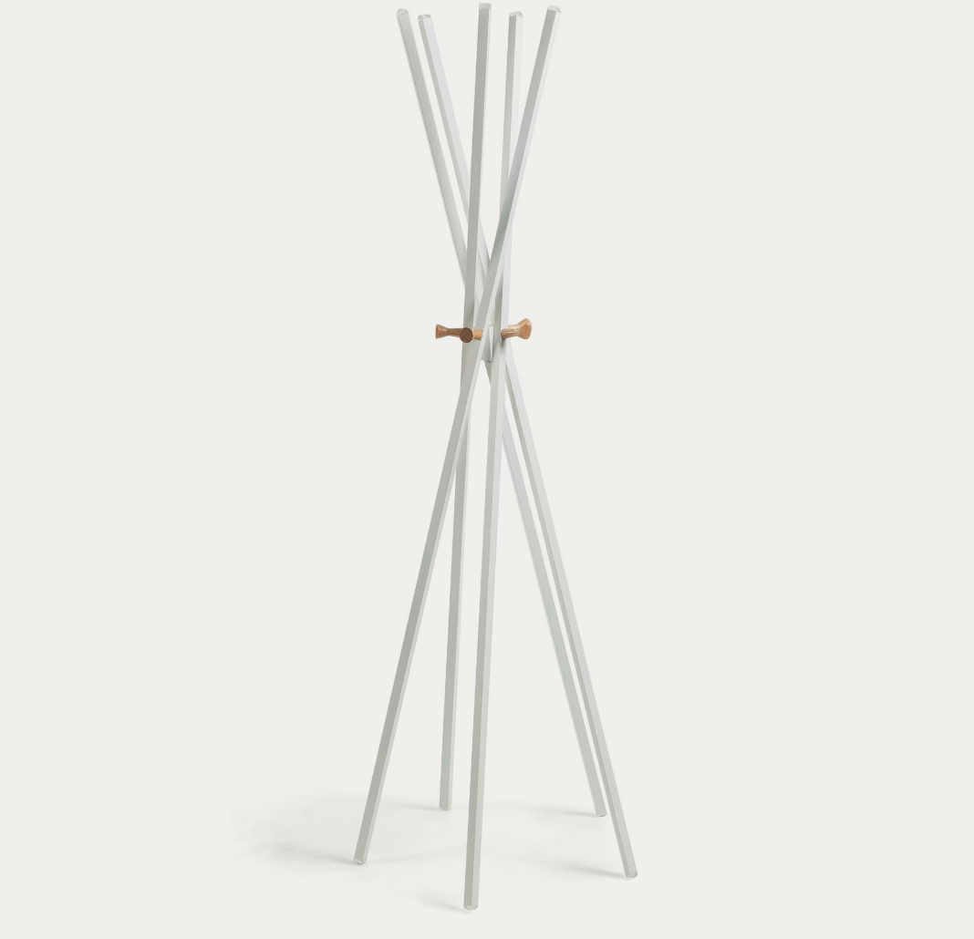 Appendiabiti Chelsey in legno massello di caucciù 170 cm