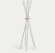 Portemanteau Chelsey en bois d'hévéa massif 170 cm