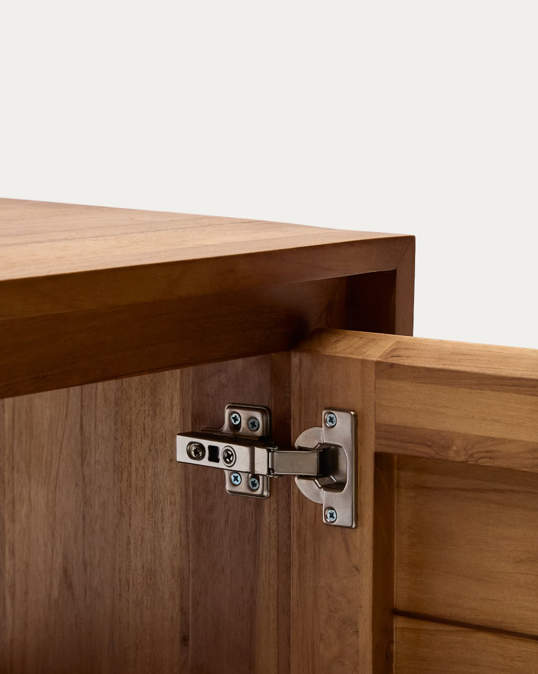 Mobile da bagno Kenta in legno massiccio di teak finitura naturale 60 x 45 cm