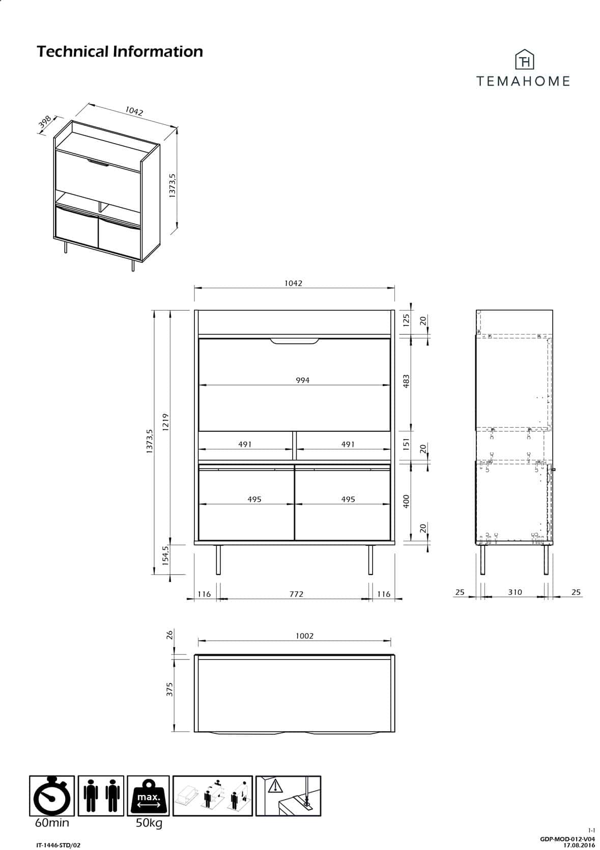 LIME WORKSTATION-Technical Information