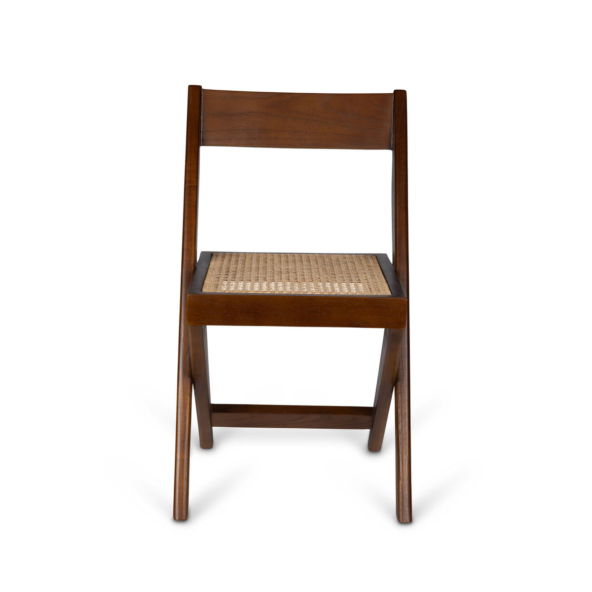 Library Chair Maxwell - Dark Brown - Pierre Jeanneret Edition