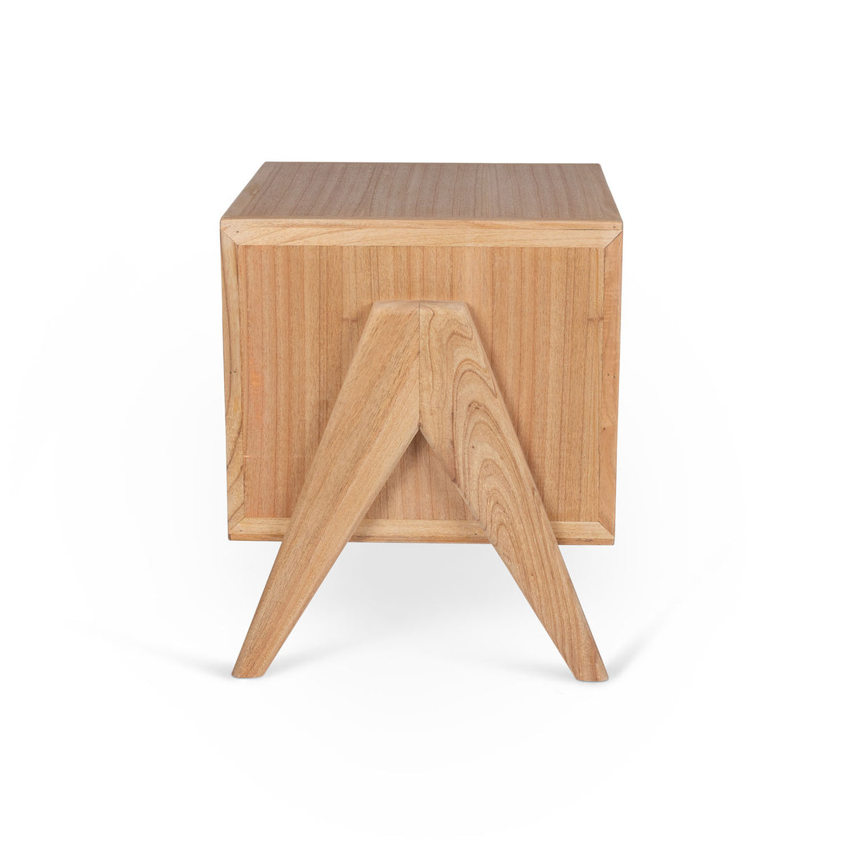 Comodino Night Cabin P.V.W. - Natural - Pierre Jeanneret Edition