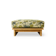 Pouf da esterno in teak, Botanical