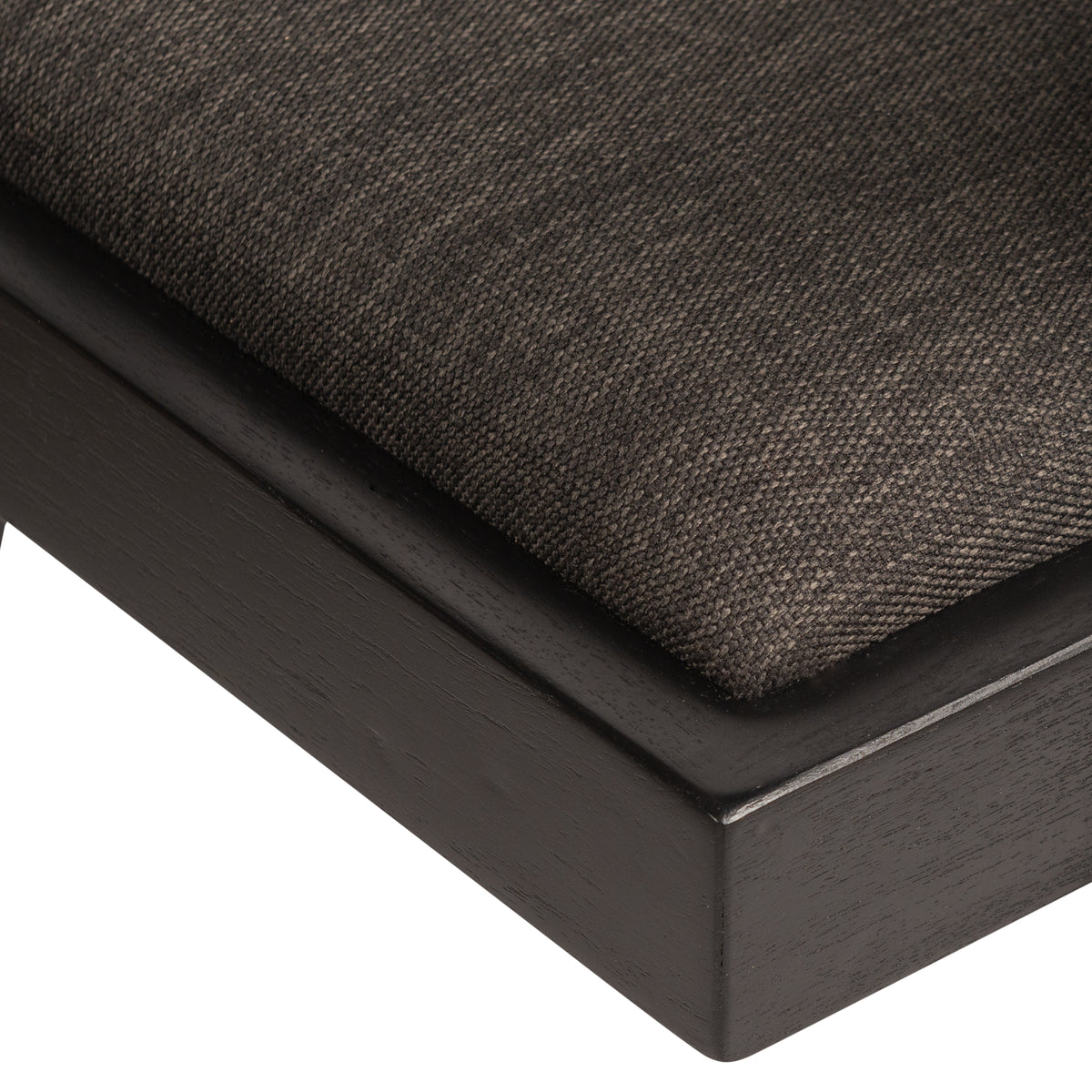 Office Chair Pierre Imbottita - Charcoal Black - Pierre Jeanneret Edition