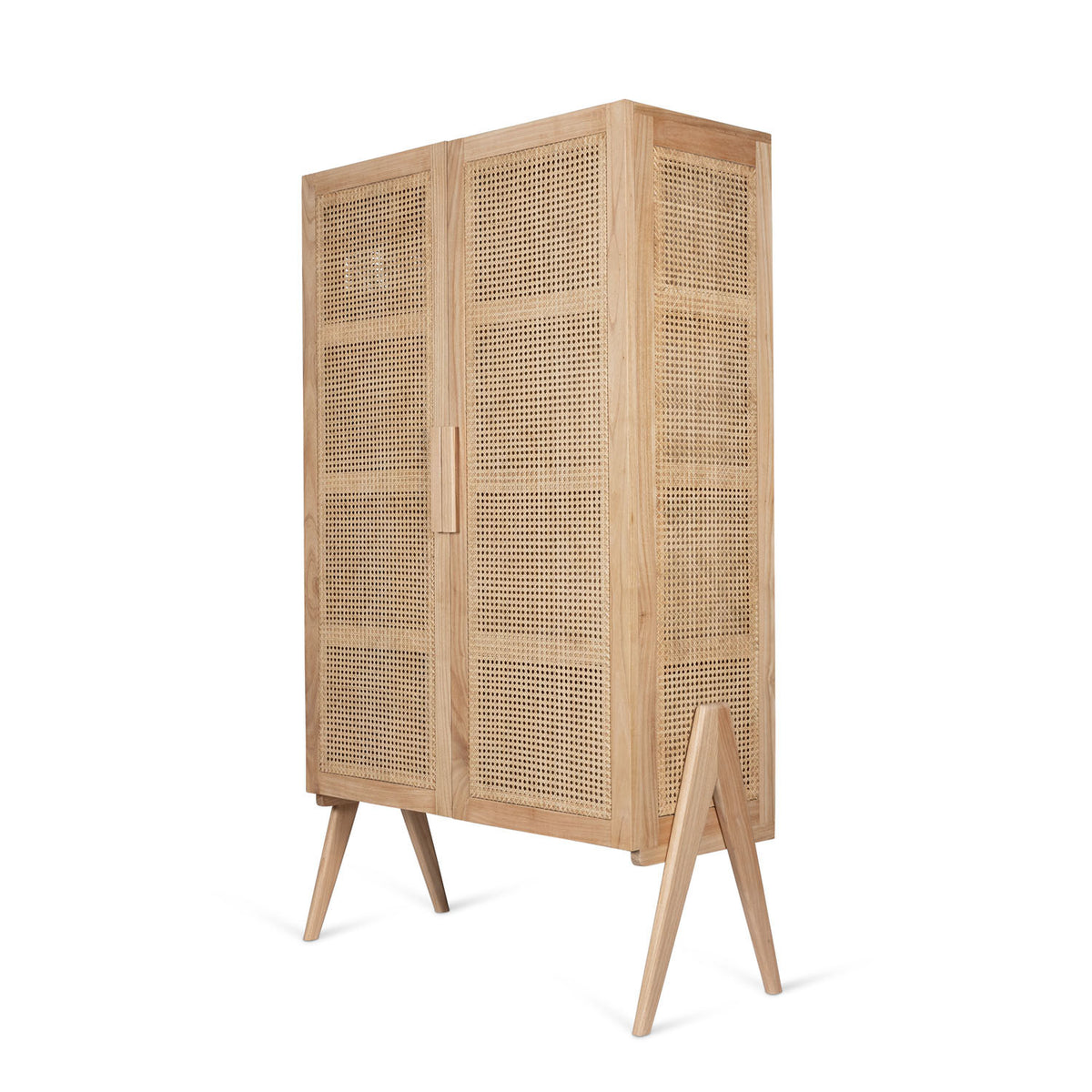 Armadio Storage Cabinet Lucien con appendiabiti - Natural - Pierre Jeanneret Edition