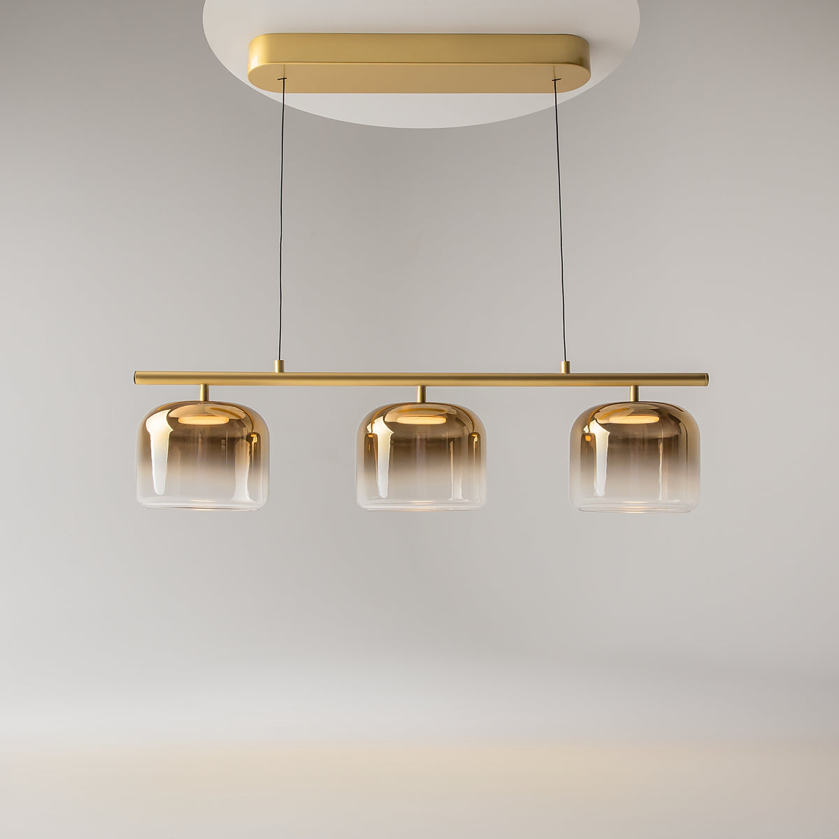 Lampada a sospensione Spirito - Maytoni - Oro - MOD286PL-L12G3K