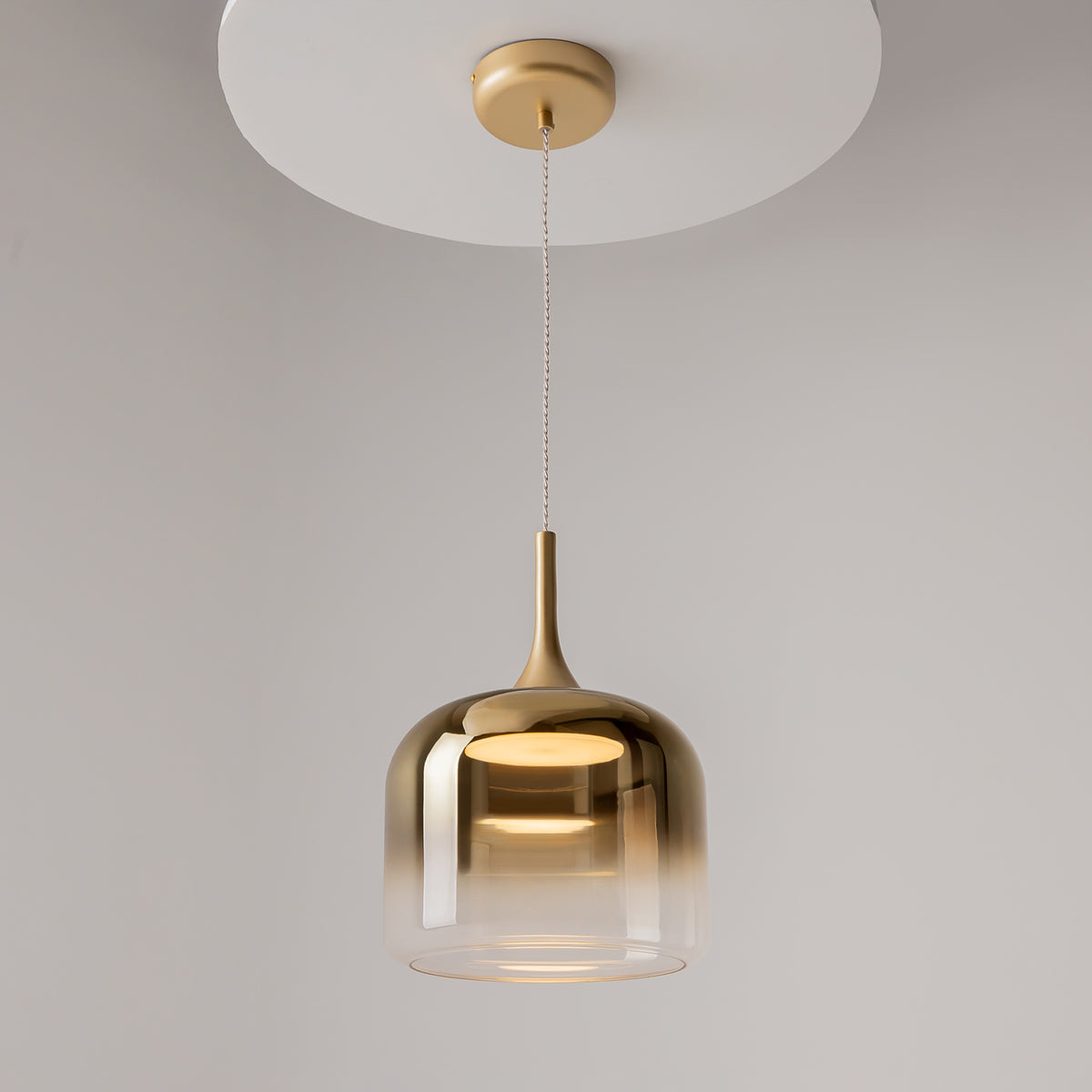 Lampada a sospensione Spirito - Maytoni - Oro - MOD286PL-L18G3K