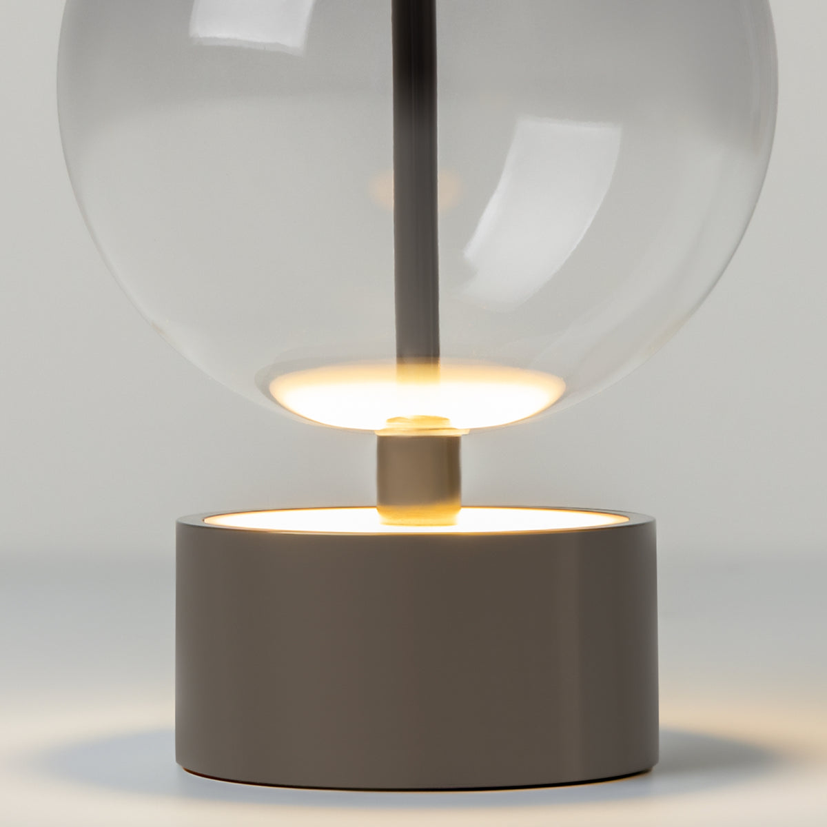 Lampada da tavolo ricaricabile Double Moon - Maytoni - Nero - MOD478RL-L3B3K