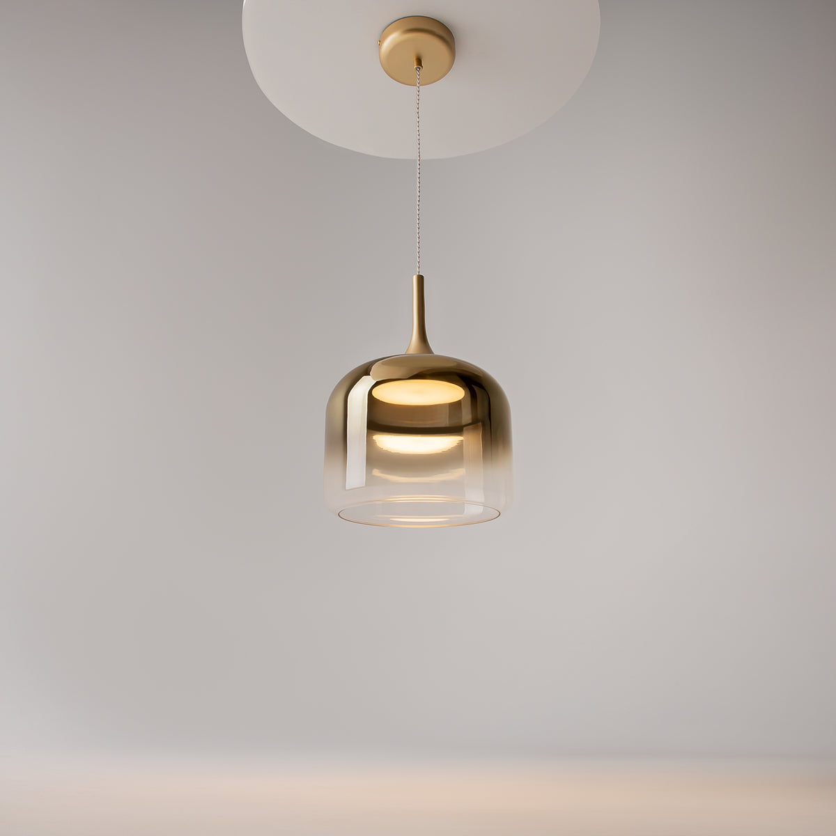 Lampada a sospensione Spirito - Maytoni - Oro - MOD286PL-L18G3K