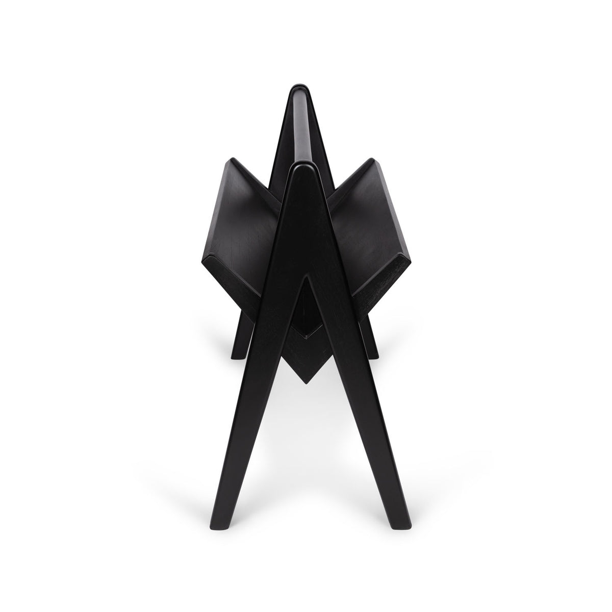 Portariviste Portable Book Rack Emile - Charcoal Black - Pierre Jeanneret Edition