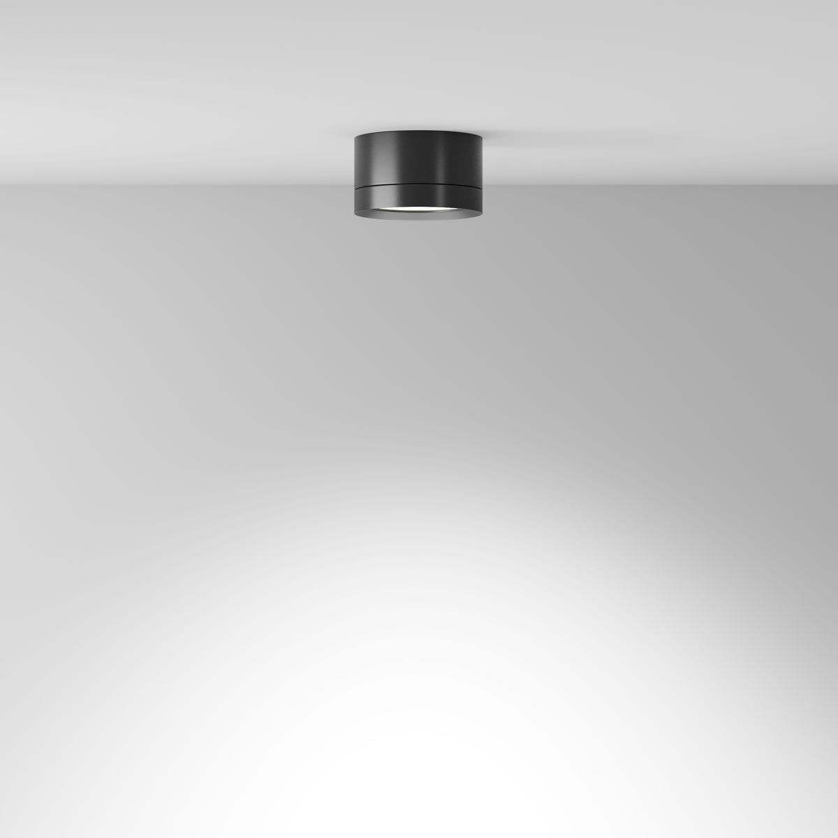SET 4 PEZZI · Lampada da soffitto Hoop GX53 1x12W - Maytoni - Nero - C086CL-GX53-SRD-B · prezzo per 4 pezzi