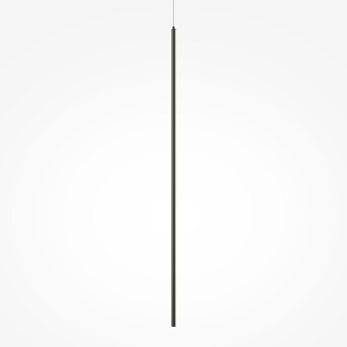 Lampada a sospensione Halo - Maytoni - Nero - MOD246PL-L24BK1