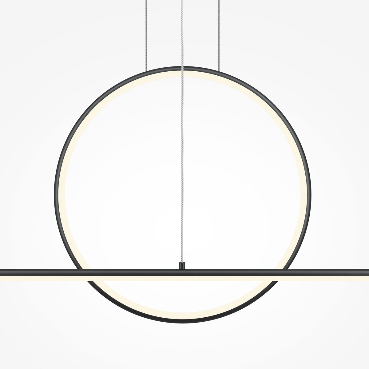 Lampada a sospensione MOD247PL-L49BK - Maytoni - Nero