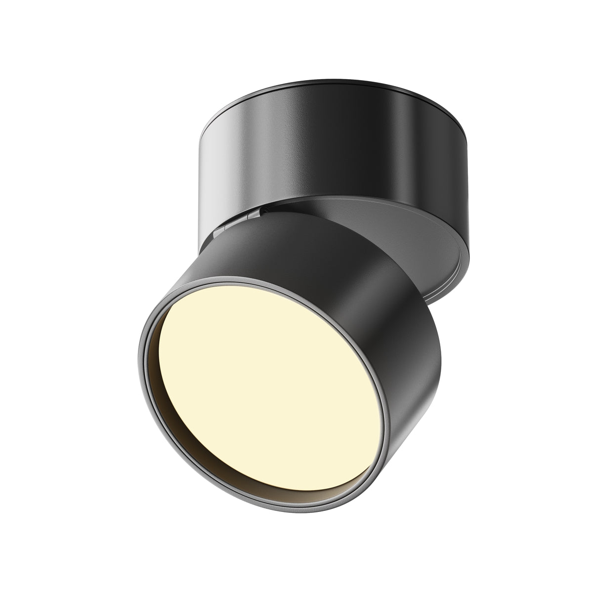 Lampada da soffitto Onda - Maytoni - Nero - C024CL-12W2.7K-B-1