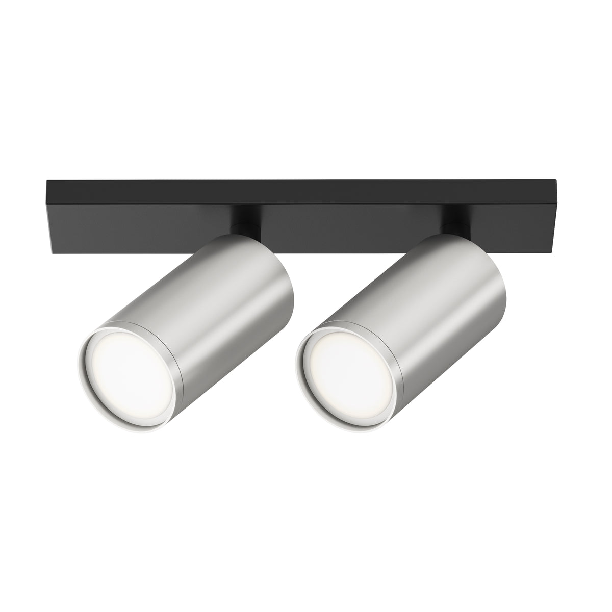 SET 4 PEZZI · Lampada da soffitto FOCUS S GU10 2x10W - Maytoni - Nero - C051CL-U-02BS · prezzo per 4 pezzi