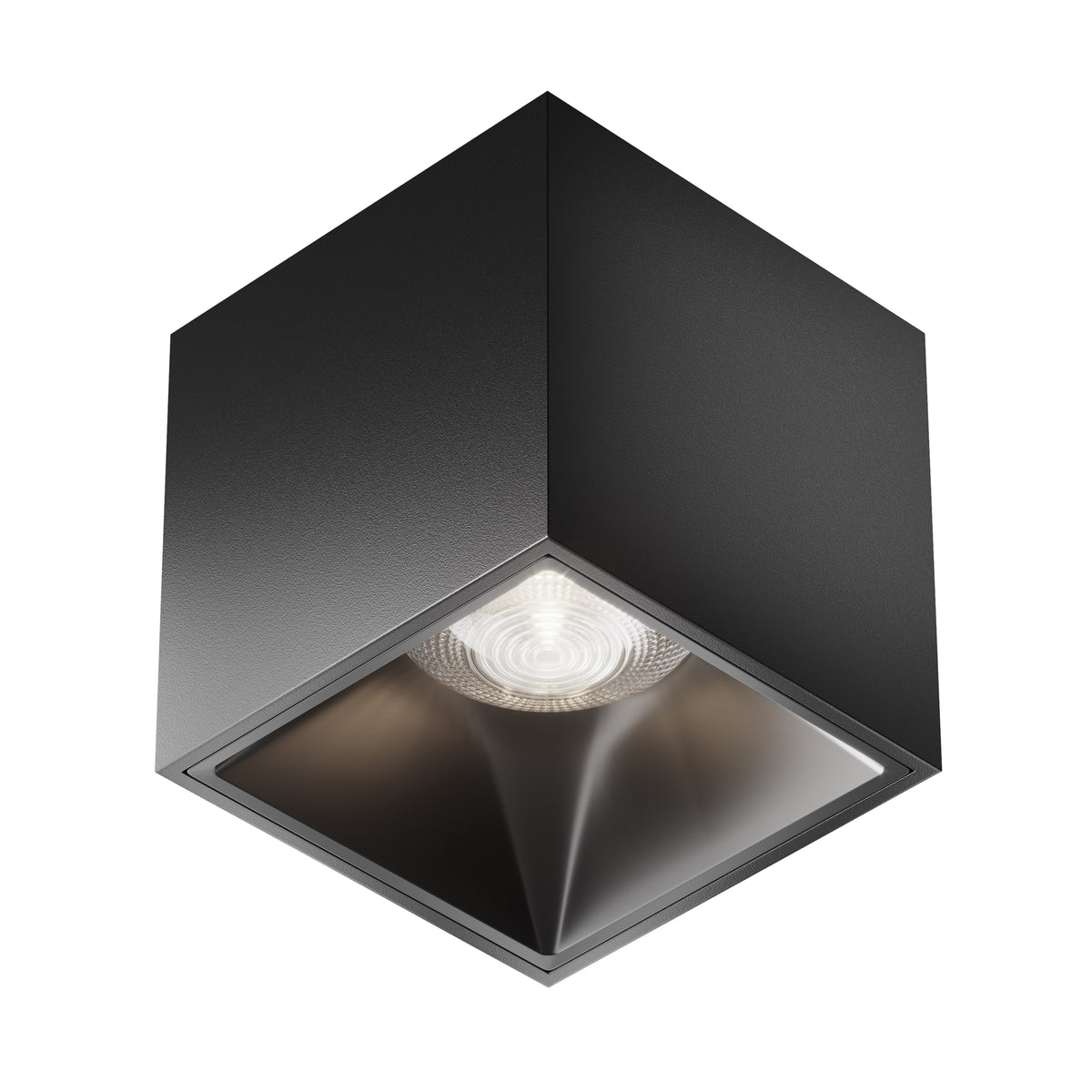Lampada da soffitto Alfa LED 4000K 1x12W 24° Dim Triac - Maytoni - Nero - C065CL-L12B4K-D
