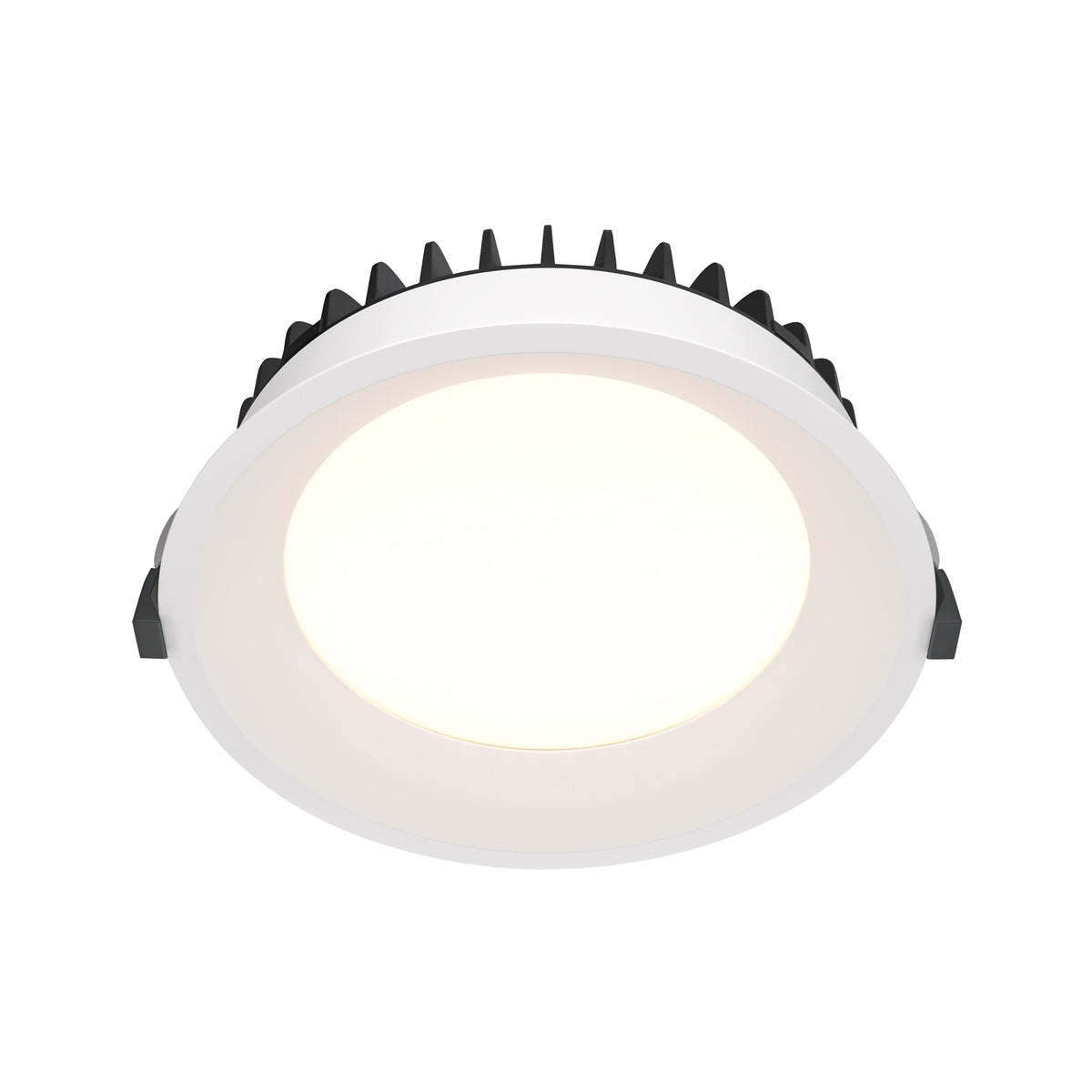 Una lampada da incasso Okno 4000K 1x24W 120° - Maytoni - Bianco - DL053-24W4K-W
