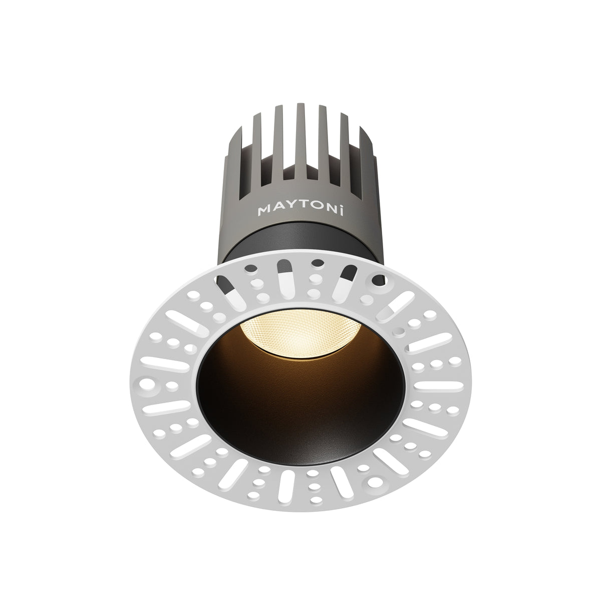 Faretto da incasso Dip - Maytoni - Nero - DL122-15W-3K-TRS-B